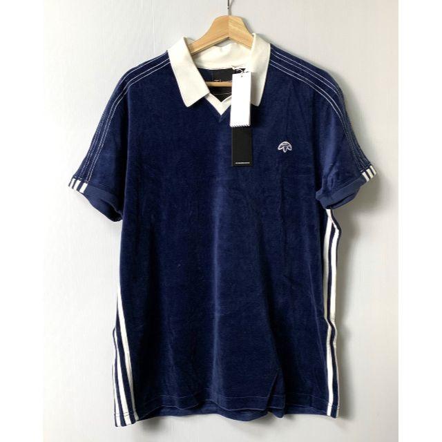 Alexander Wang(アレキサンダーワン)の【H】adidas AW Velor Polo BR0217★2XO メンズのトップス(ポロシャツ)の商品写真