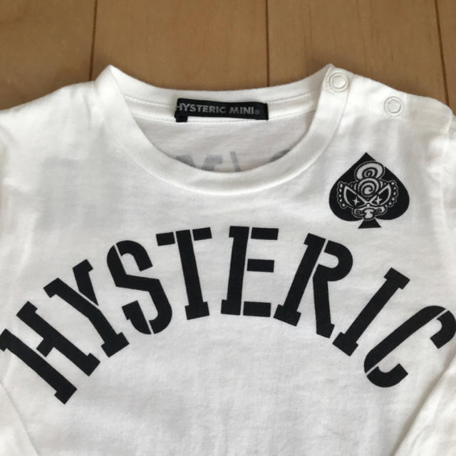 HYSTERIC MINI(ヒステリックミニ)のヒステリックミニ　長袖Tシャツ　90 キッズ/ベビー/マタニティのキッズ服女の子用(90cm~)(Tシャツ/カットソー)の商品写真