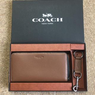 コーチ(COACH)の＊新品未使用＊コーチ 長財布＆キーホルダー　ギフトセット(長財布)