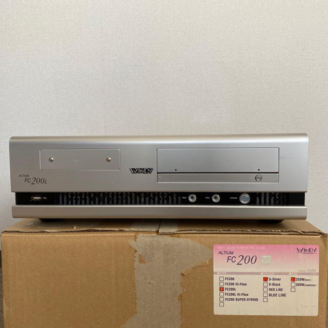 Windy 星野金属 ALCADIA とおく ZR1000G アルミ microATX Windy 星野金属 ALCADIA とおく ZR1000G アルミ microATX