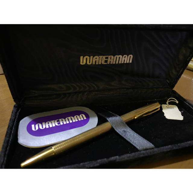 Waterman(ウォーターマン)のwaterman 18金　ボールペン インテリア/住まい/日用品の文房具(ペン/マーカー)の商品写真