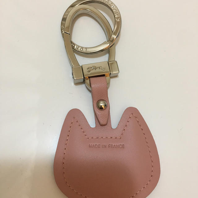 LONGCHAMP(ロンシャン)ののんたママ様専用★ ロンシャン  猫　キーホルダー レディースのファッション小物(キーホルダー)の商品写真