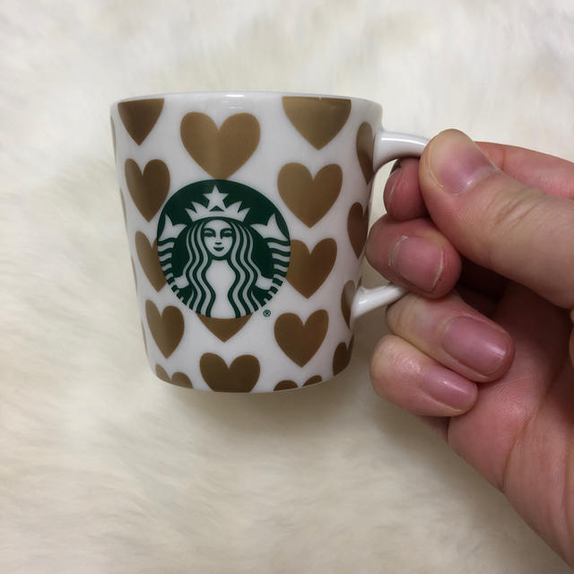 Starbucks Coffee(スターバックスコーヒー)のアメリカ スターバックス ミニカップ ハート インテリア/住まい/日用品のキッチン/食器(タンブラー)の商品写真