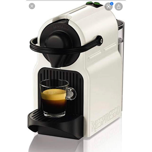 Nestle(ネスレ)のNestle　Nespresso カプセル式コーヒーメーカー  スマホ/家電/カメラの調理家電(エスプレッソマシン)の商品写真