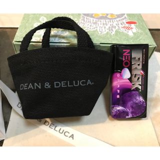 ディーンアンドデルーカ(DEAN & DELUCA)のDEAN & DELUCA  黒ミニバッグ袋付き(小物入れ)