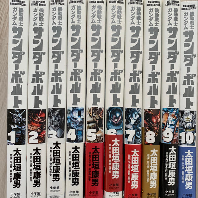 機動戦士ガンダムサンダーボルト1巻〜10巻 エンタメ/ホビーの漫画(青年漫画)の商品写真