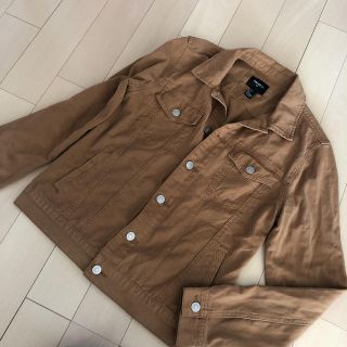 フォーエバートゥエンティーワン(FOREVER 21)のFOREVER21 S ブラウン　デニムジャケット Gジャン　チノパン(Gジャン/デニムジャケット)