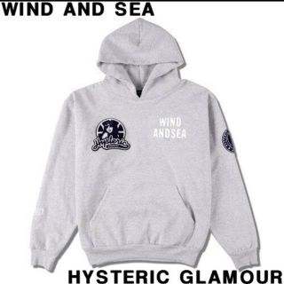 ヒステリックグラマー(HYSTERIC GLAMOUR)のＬ　パーカー HYSTERIC GLAMOUR × wind and sea(パーカー)