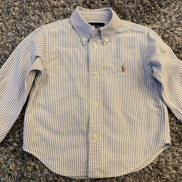 POLO RALPH LAUREN(ポロラルフローレン)のラルフローレン　シャツ　80cm キッズ/ベビー/マタニティのベビー服(~85cm)(シャツ/カットソー)の商品写真