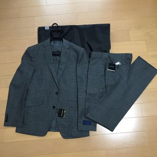 スーツカンパニー(THE SUIT COMPANY)のマルゾット社生地使用スーツセレクト細身スーツA-6体（L相当）新品 チェック(セットアップ)