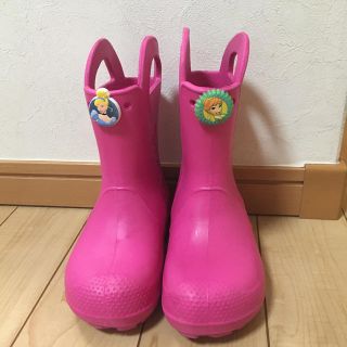 クロックス(crocs)のcrocs レインシューズ c11（18センチ）(長靴/レインシューズ)