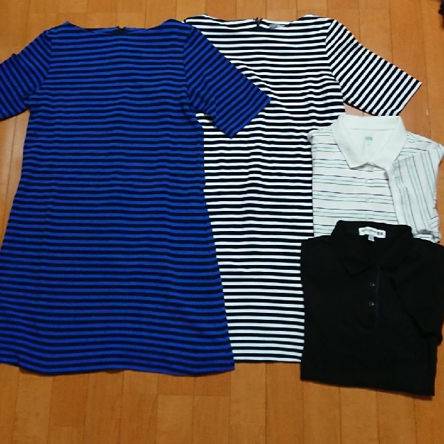 UNIQLO(ユニクロ)のユニクロ カットソー Tシャツ パンツ 長袖 半袖 L XL レディースのレディース その他(セット/コーデ)の商品写真