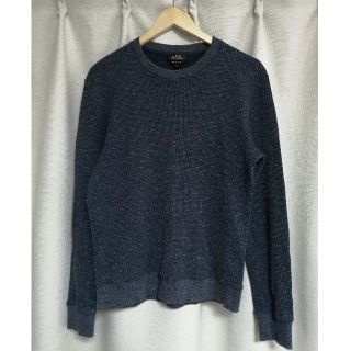 アーペーセー(A.P.C)のA.P.C. ロング カットソー ネイビー(Tシャツ/カットソー(七分/長袖))