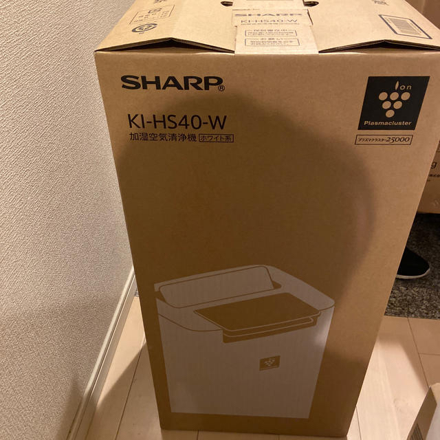 SHARP  加湿空気清浄機　KI-HS40-W