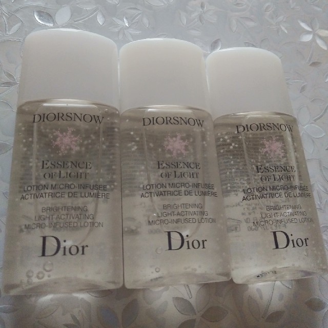Dior(ディオール)の★新品★Dior★薬用化粧水★３個セット。 コスメ/美容のキット/セット(サンプル/トライアルキット)の商品写真