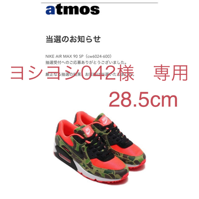 状態新品未使用AIR MAX 90 SP DUCK CAMO 28.5cm