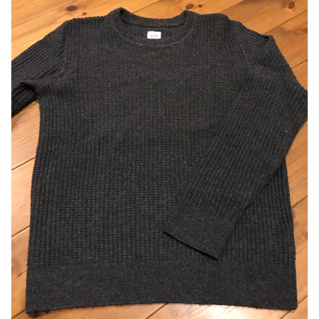 GAP(ギャップ)の【ミーネコ様専用】GAP ウールニット セーター チャコールグレー Sサイズ メンズのトップス(ニット/セーター)の商品写真