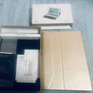 Ewin iPad第6世代用キーボード付カバーBluetooth 3.0 着脱式(モバイルケース/カバー)