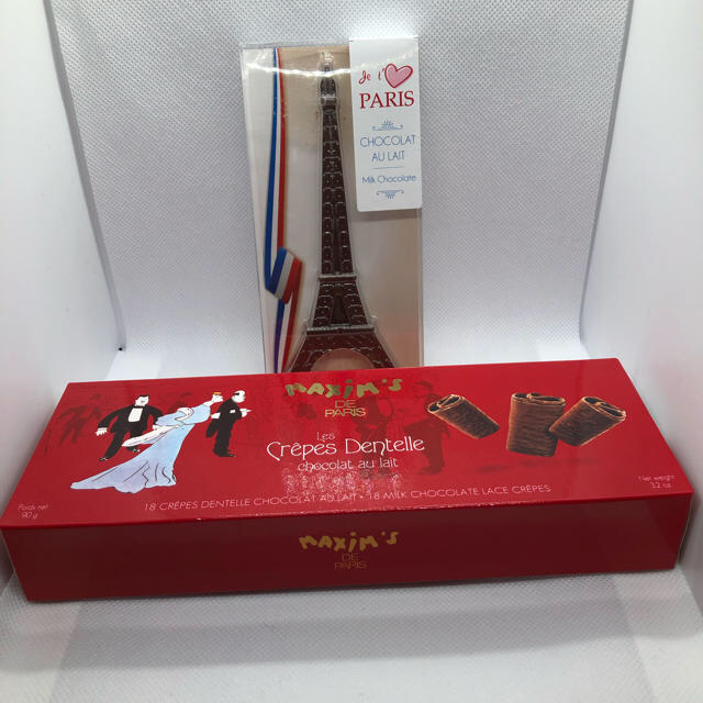 フランス土産 チョコレート菓子 エッフェル塔追加しました!の フランス土産 チョコレート菓子 エッフェル塔追加しました!の