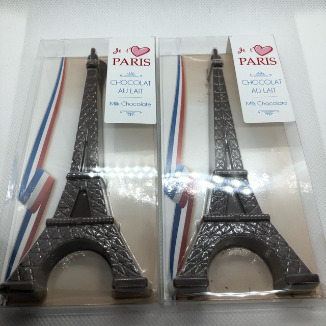 フランス土産 チョコレート菓子 エッフェル塔追加しました!の フランス土産 チョコレート菓子 エッフェル塔追加しました!の