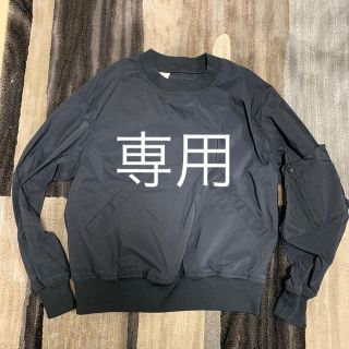 エヌハリウッド(N.HOOLYWOOD)のトップス　カットソー　黒　長袖(Tシャツ/カットソー(七分/長袖))