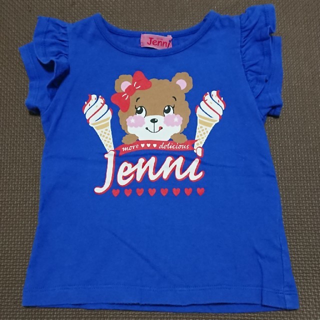 JENNI(ジェニィ)の【美品】ジェニィ半袖トップス 100 キッズ/ベビー/マタニティのキッズ服女の子用(90cm~)(Tシャツ/カットソー)の商品写真