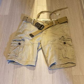 アバクロンビーアンドフィッチ(Abercrombie&Fitch)のアバクロ　ショート　カーゴパンツ(ショートパンツ)