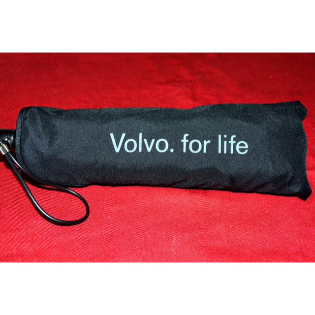 Volvo(ボルボ)の非売品　ボルボ折りたたみ傘　ノベルティレア　ディーラー限定折り畳み傘　volvo メンズのファッション小物(傘)の商品写真