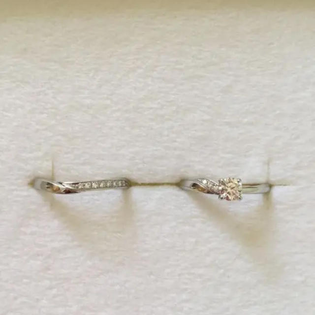 お買い得 NIWAKA 俄 結婚指輪・婚約指輪のセットリング *cherry様