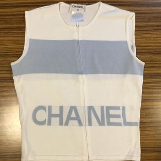 シャネル(CHANEL)のシャネル　ノースリーブ(カットソー(半袖/袖なし))