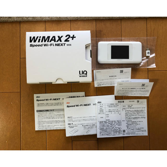 WiMAX 2+ Speed Wi-Fi NEXT W06PC/タブレット