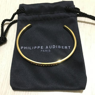 フィリップオーディベール(Philippe Audibert)のくまさん専用【PHILPPE AUDIBERT】ラインストーンブレスレット(ブレスレット/バングル)