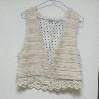 新品)もこもこベスト(ベスト/ジレ)