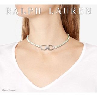 ラルフローレン(Ralph Lauren)のラルフ ローレン 2WAY おしゃれなホースシュー・パールネックレス(ネックレス)