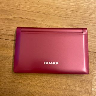 シャープ(SHARP)の電子辞書(SHARP PW-AM700 カシスレッド)(その他)