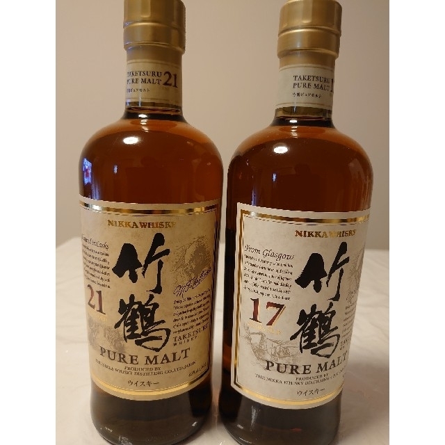 希少品❗ ニッカ 竹鶴21年 700ml 化粧箱付酒