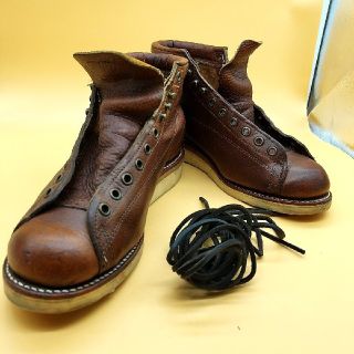 チペワ(CHIPPEWA)のチペワ モンキーブーツ 赤茶  CHIPPEWA ブーツUS7 　中古(ブーツ)