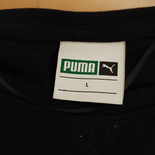 PUMA(プーマ)のプーマレディース L T シャツ黒 レディースのトップス(Tシャツ(半袖/袖なし))の商品写真