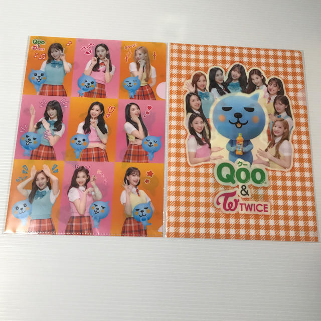 TWICE(トゥワイス)のTWICE クリアファイル エンタメ/ホビーのタレントグッズ(アイドルグッズ)の商品写真