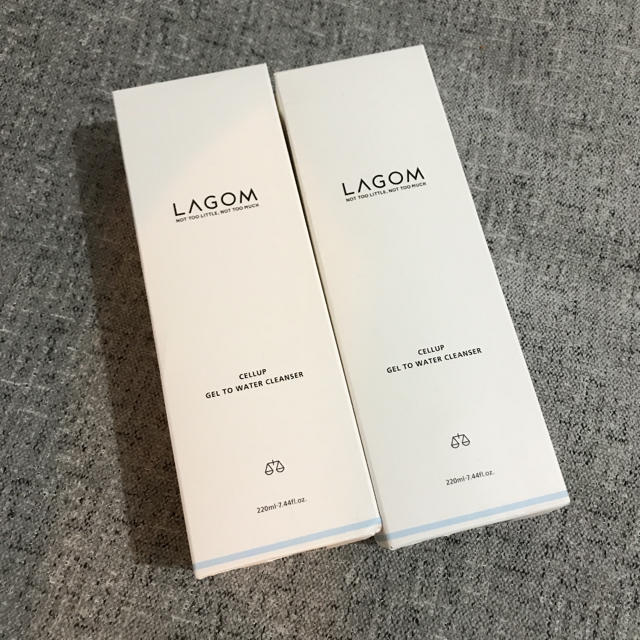 LAGOM(ラーゴム)のLAGOM 2本セット　朝洗顔用 コスメ/美容のスキンケア/基礎化粧品(洗顔料)の商品写真