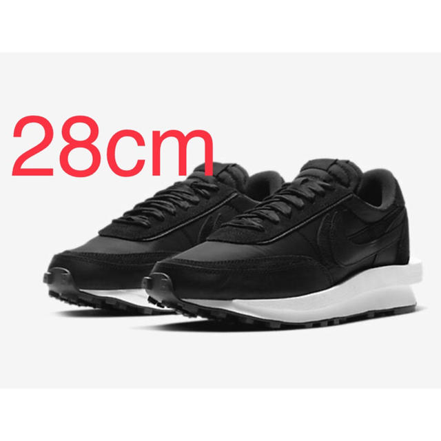 NIKE - NIKE × sacai LDV waffle black 28cm