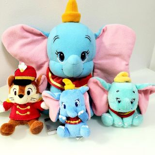 ディズニー(Disney)の新品 ★ ダンボ ティモシー ぬいぐるみ プラッシュ 4セット(ぬいぐるみ)