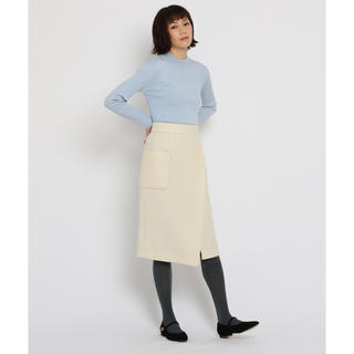 エージーバイアクアガール(AG by aquagirl)のループヤーンタイトスカート(ひざ丈スカート)