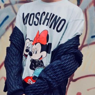 モスキーノ(MOSCHINO)のH&M MOSCHINO H&MOSCHINO ディズニー　Tシャツ(Tシャツ/カットソー(半袖/袖なし))