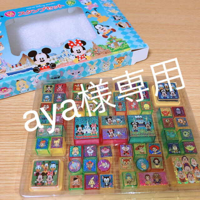 Disney(ディズニー)のディズニースタンプセット エンタメ/ホビーのおもちゃ/ぬいぐるみ(キャラクターグッズ)の商品写真