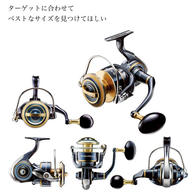 2022人気No.1の ソルティガ 20 ダイワ - DAIWA 8000-H リール