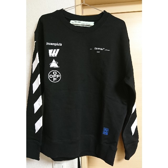 off-white 19A/W mariano da silva スウェット Sトップス