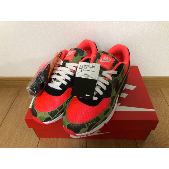 新品　27.cm  NIKE ナイキ　エアマックス 90 リバース ダック カモ