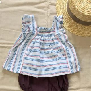 キャラメルベビー&チャイルド(Caramel baby&child )のBONTON ノースリーブ(タンクトップ/キャミソール)