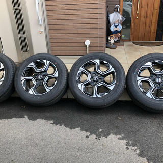 ダンロップ(DUNLOP)のハム太郎様専用  HONDA CRｰV車のホイール付きタイヤ4本セット(タイヤ・ホイールセット)